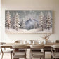 Winter Crest Snowy Forest Painting