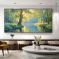 Golden Grove Riverlight Landscape Painting