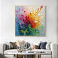 Aurora Petal Burst Abstract Painting