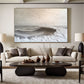 Quiet Tide Neutral Seascape Painting