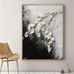 Silent Drift White Abstract Painting