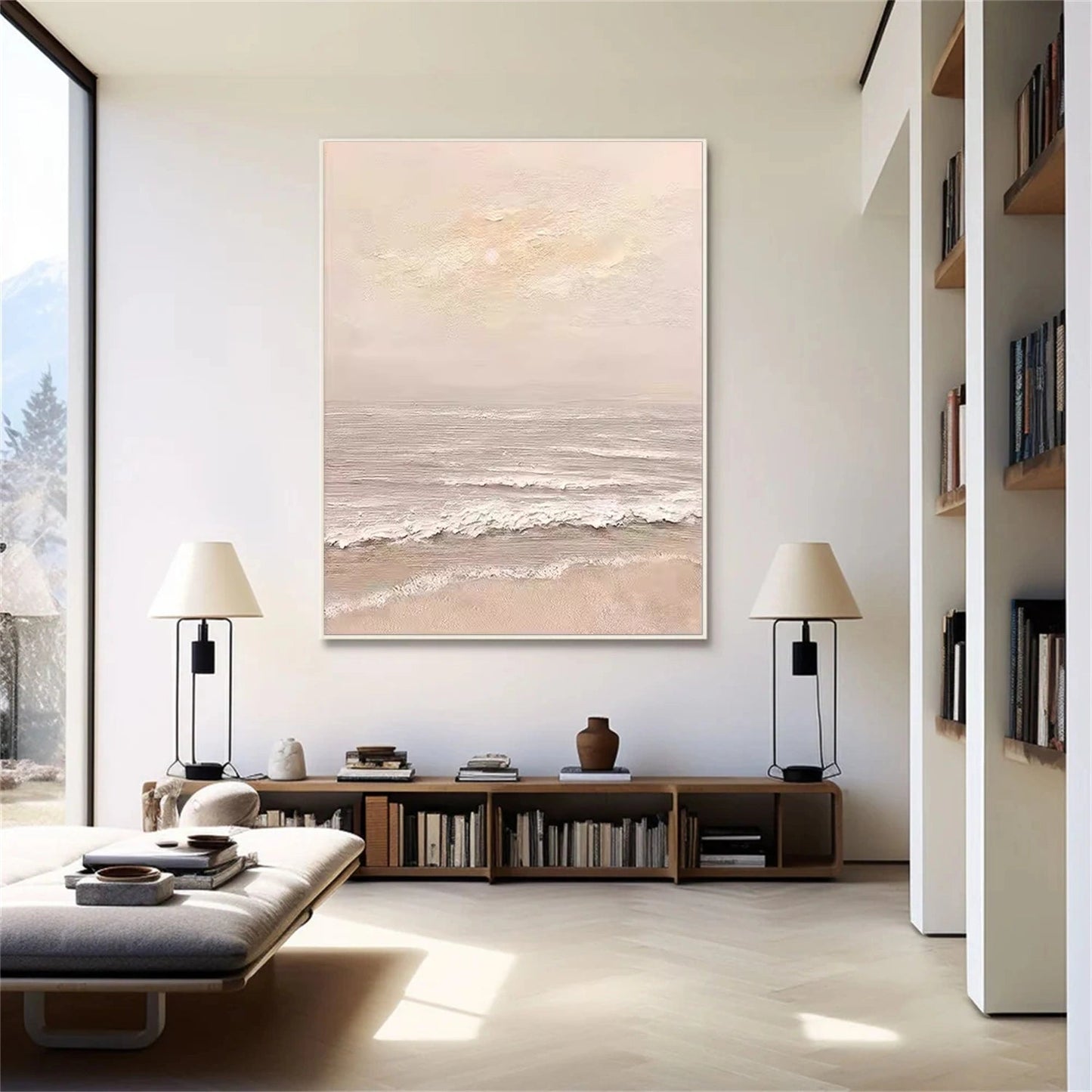 Golden Dawn-Seascape Oil Painting