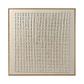 Neutral Grid Minimalist Painting