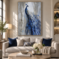 Peacock Textured Oil Painting