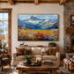 Alpine Bloom Landscape Oil Painting #RIX1 (448)