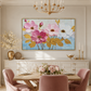 Blush Harmony Textured Floral Painting #RIH3
