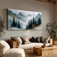 Silent Ridge Misty Mountain Painting