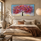Colorful Tree Textured Painting