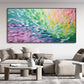 Aurora Petal Wave Abstract Painting