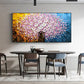 Blossom Mosaic Harmony Abstract Painting