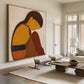 Amber Dream Quiet Figure Painting