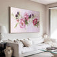 Blush Bloom Garden – Textured Floral Painting