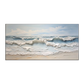 Golden Horizon-Blue Ocean Abstract Painting