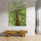 Emerald Canopy Green Tree Abstract Painting