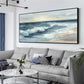Ocean Serenity Waves – Coastal Seascape Painting