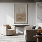 Neutral Cascade Wabi Sabi Canvas Art