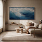 Azure Surge Ocean Painting