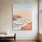 Sunset Coral-Sand Seascape Painting