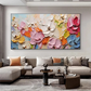 Bloom Symphony Colorful Floral Painting