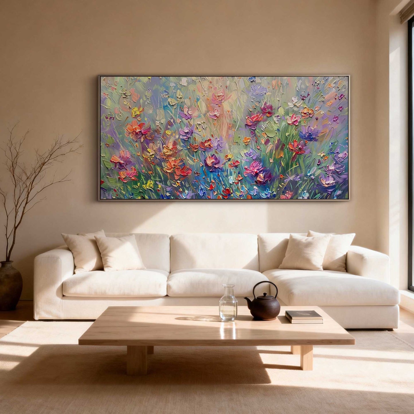 Whispering Bloom Garden Painting