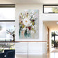 Ivory Bloom Poetic Abstract Painting