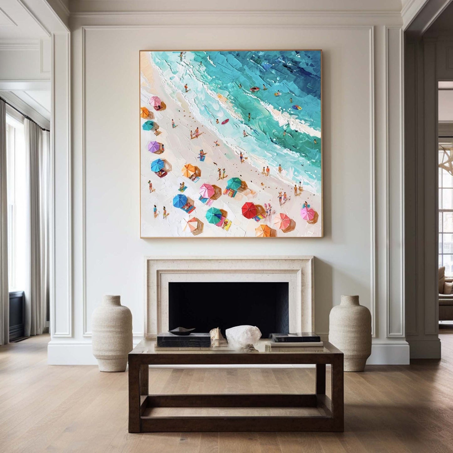 Azure Coast Leisure Seascape Painting