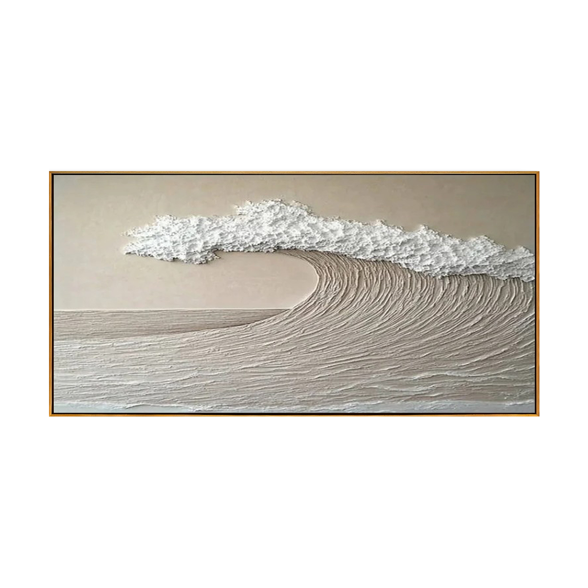 Serene Crest Wave Painting