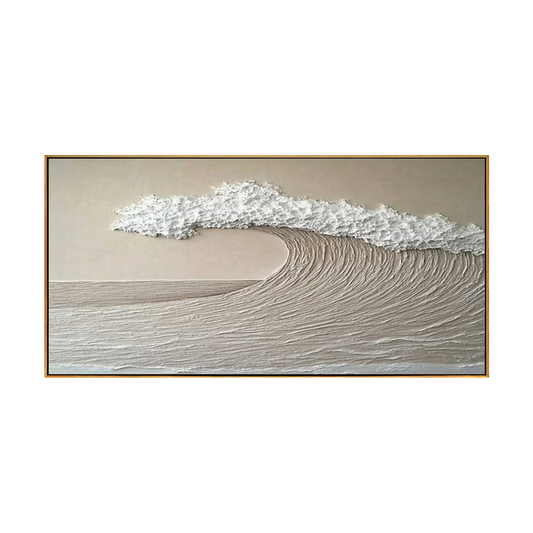 Serene Crest Wave Painting