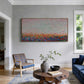 Blush Meadow Horizon Painting