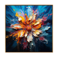 Aurora Bloom 3D Impasto Abstract Floral Painting