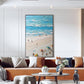 Emerald Tide-Green Seascape Painting