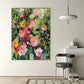 Lush Garden Petals Abstract Painting