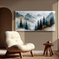 Silent Ridge Misty Mountain Painting