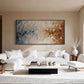 Coastal Hues Gradient Impasto Canvas Art