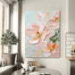 Petal Whisper Blush Floral Painting