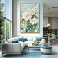 Mint Blossom Serenity Floral Painting
