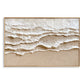Beige Textured Wave Painting #ART07