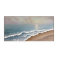 Golden Horizon-Beach Waves Painting