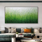 Verdant Breeze Grassland Painting