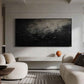 Nocturnal Flight Abstract Canvas Painting