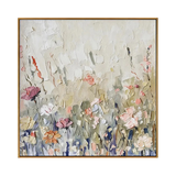 Meadow Blooms Textured Painting