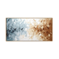 Coastal Hues Gradient Impasto Canvas Art
