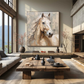 Majestic Spirit Horse Textured Painting