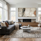Neutral Rustic Wabi-Sabi Abstract Painting