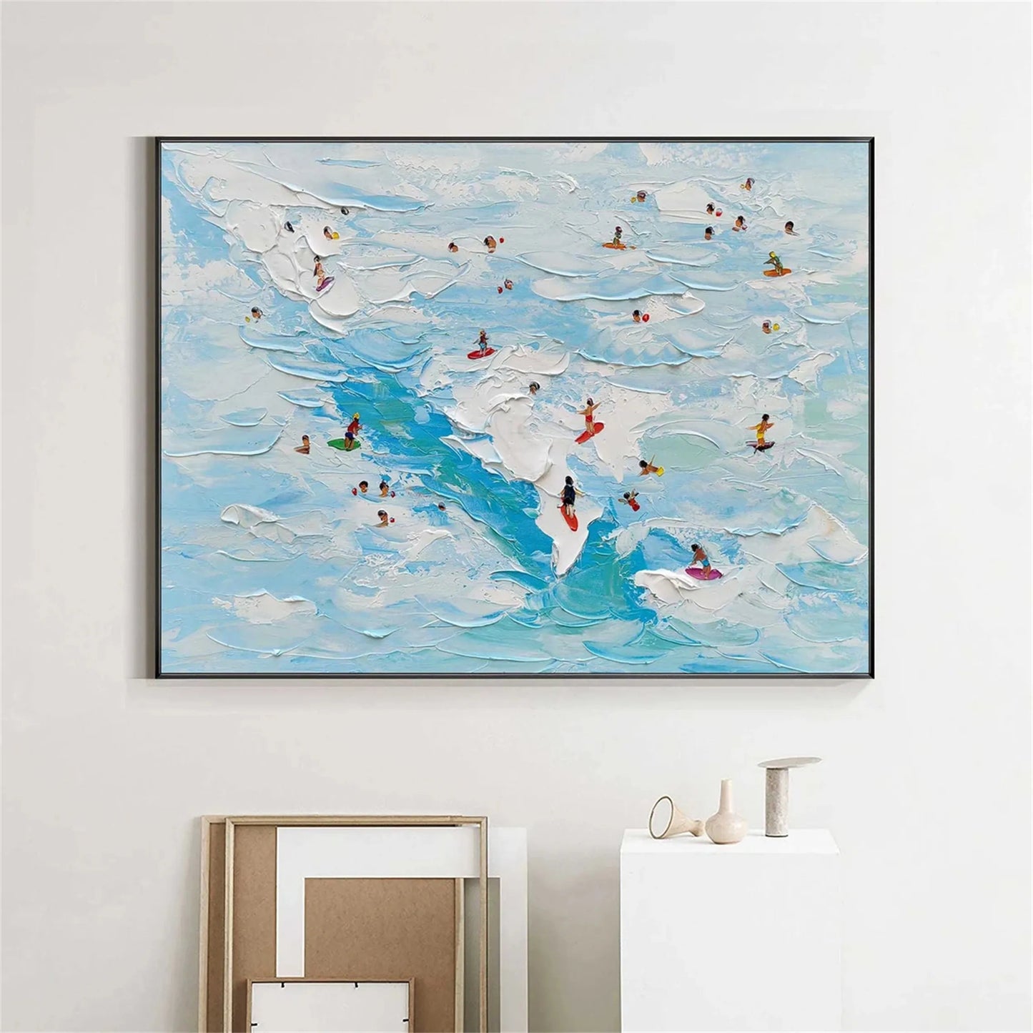 Surf Splash-Active Ocean Painting