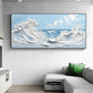 Ocean Impact-3D Textured Wave Painting