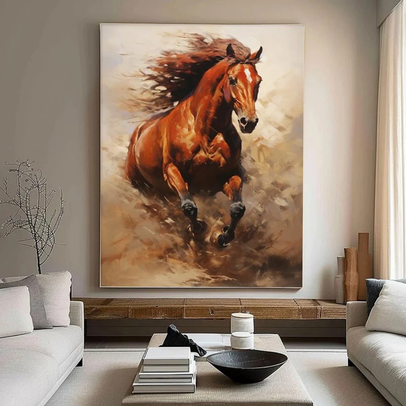 Blazing Spirit Stallion Painting