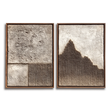 Wabi Sabi Textured Wall Art Set #ART83