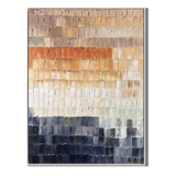 Earth Layers Textured Abstract Painting