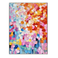 Sunlit Petals Abstract Painting